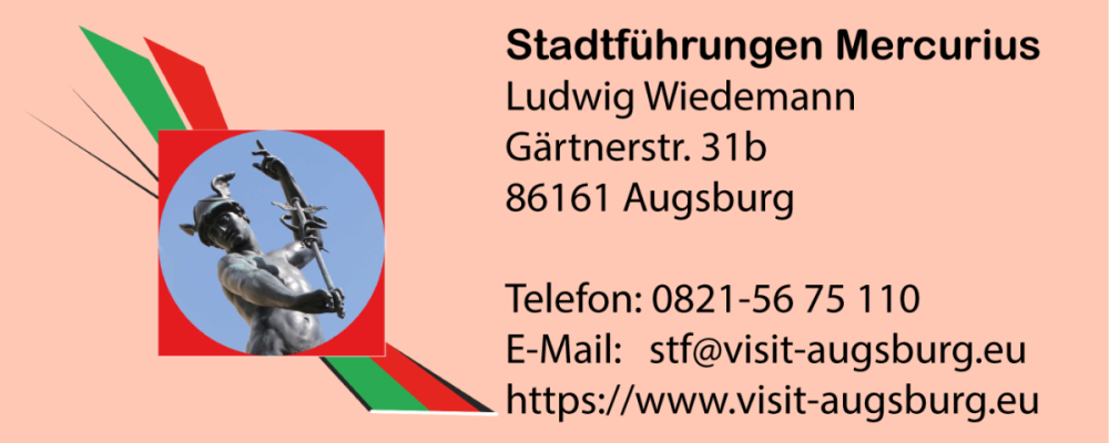 Visitenkarte von Stadtführungen Mercurius